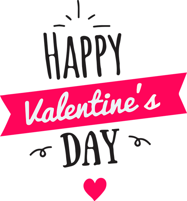 A sticker image of Happy Valentine's Day