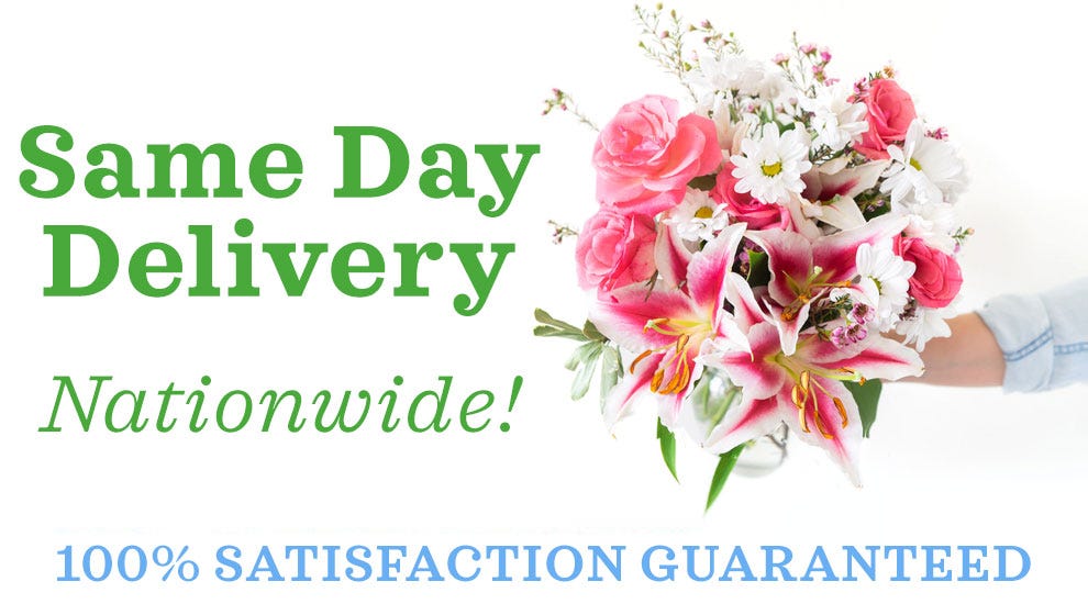 Same Day Delivery Nationwide at Send Flowers