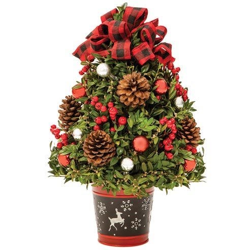 Rustic Merry Christmas Tree