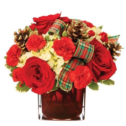 Rosy Christmas Wish Bouquet