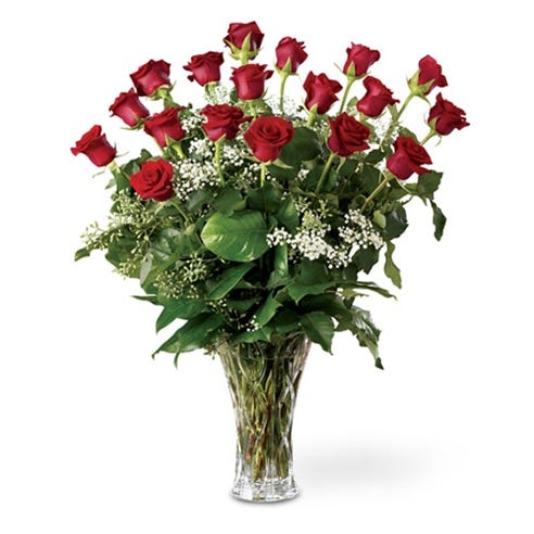 Elegant 18 Red Roses at Send Flowers