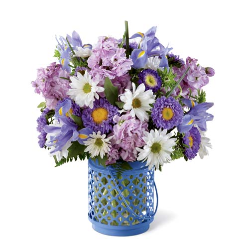 Bluebird Day Purple Flower Bouquet At Send Flowers