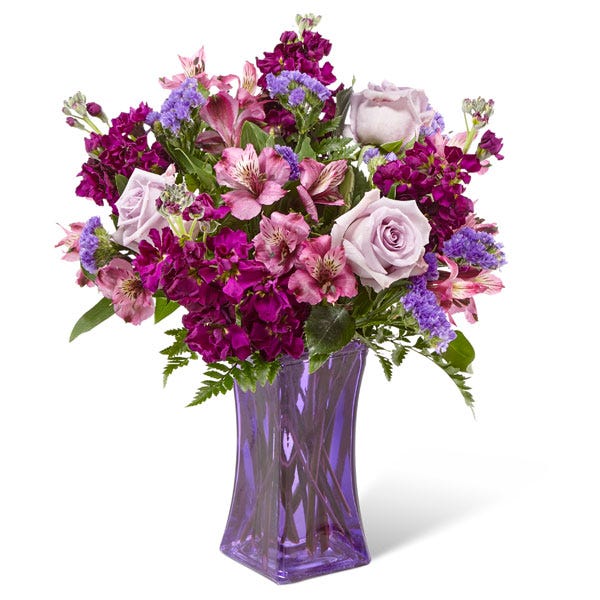 Purple Mixed Floral Bouquet at Send Flowers