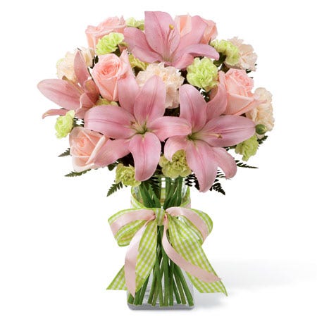 New Baby Delight Bouquet - Girl