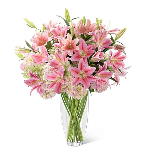 Premium oriental lilies bouquet