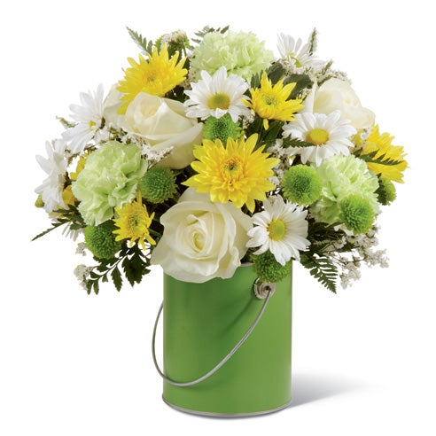 Best st patricks day gifts flower bucket bouquet