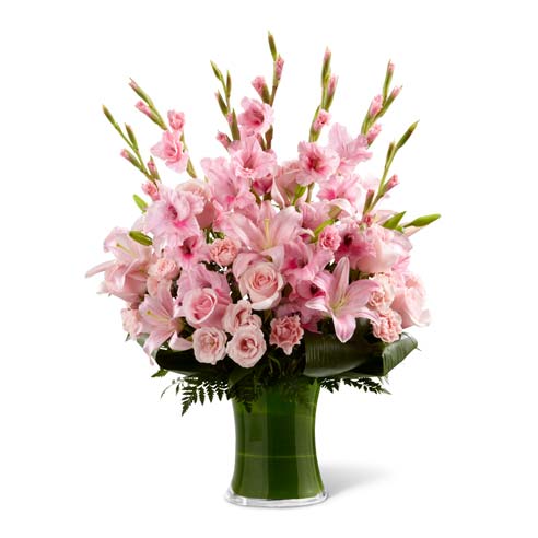 Gladiolus You're Here Sympathy Flowers at Send Flowers