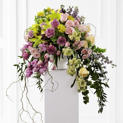 Gorgeous altar flowers delivery and unique funeral flower arrangements