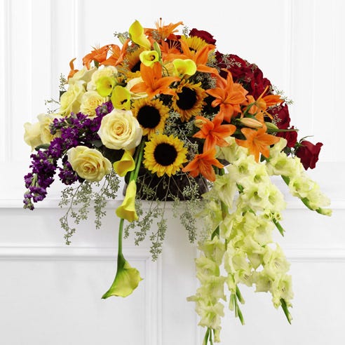 Sunflower bouquet and sunflower arrangement from send flowers