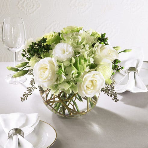 White & Green Splendor