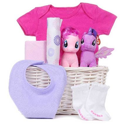 My little pony gift basket for babies