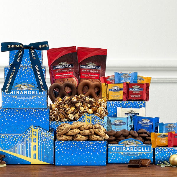 Ghirardelli Tower of Chocolates