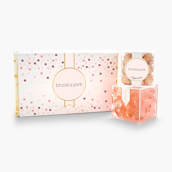 brook & york + Sugarfina Luxury 2 Piece Bento Box