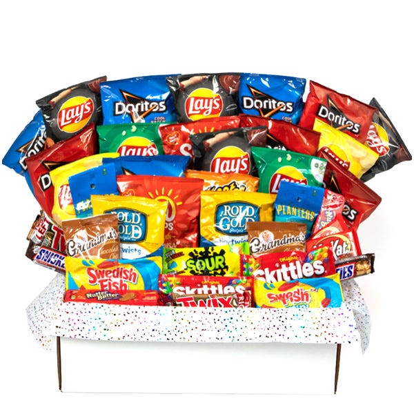 Chips & Candy Care Package - Deluxe