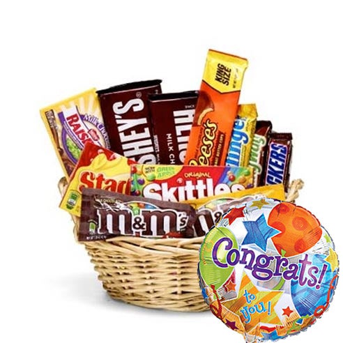 anniversary gift basket for him