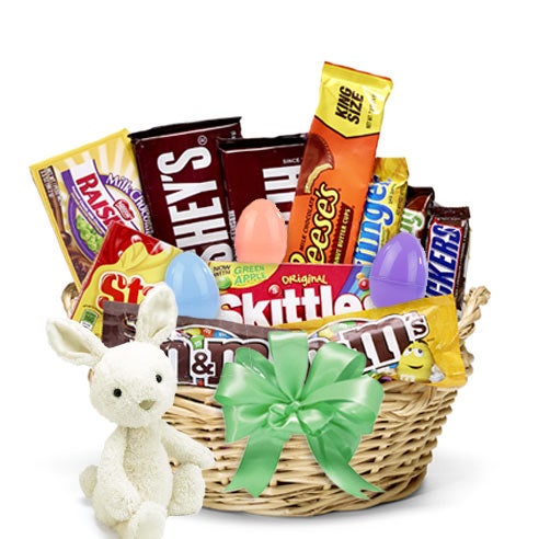 Easter Bunny's Easter Egg Candy Basket