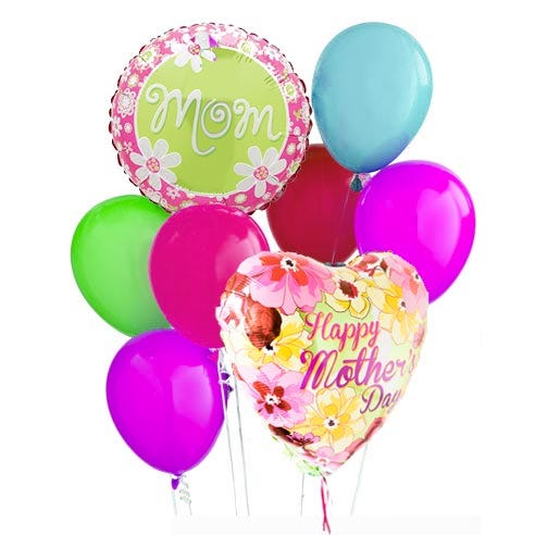 mothers day balloon bouquet and mothers day balloon bunch bouquet
