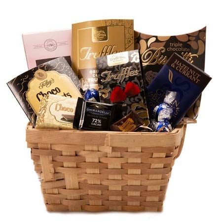 Ultimate Chocolate Gift Basket at Send Flowers
