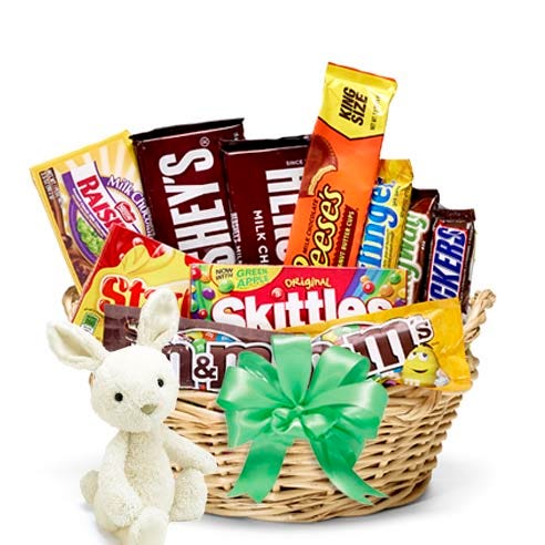 modern.southern.home.easter basket candy bow