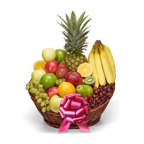 Mothers day fruit gift basket delivery by send flowers