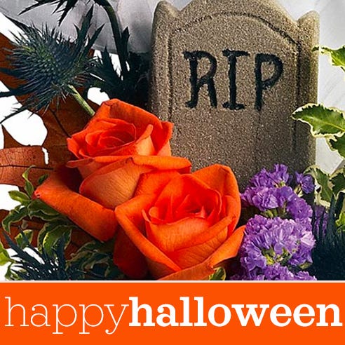 cheap halloween gift delivery same day, a cheap Halloween bouquet florist designed
