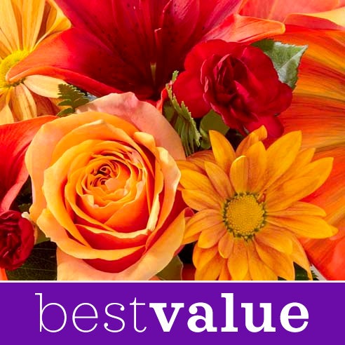 Best value flower delivery online on fall flower bouquets