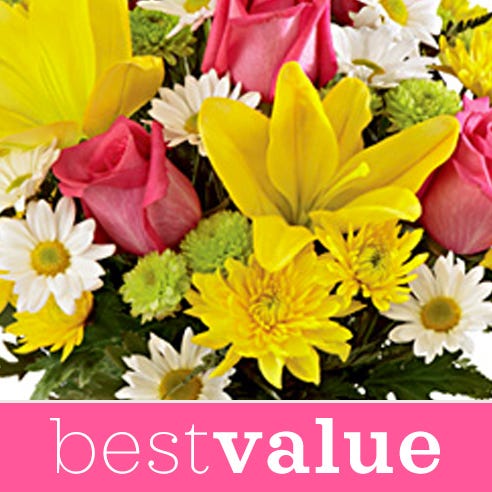 Spring flower bouquet delivery