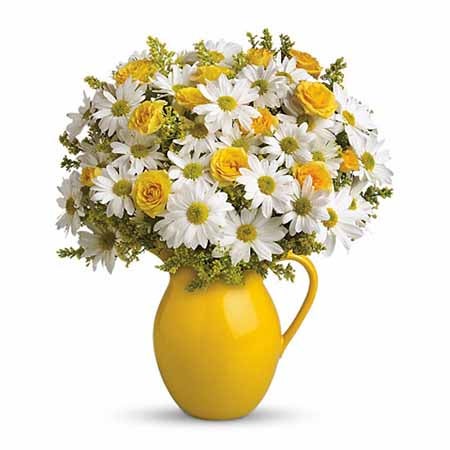 Unique gift ideas for Mother's Day daisy bouquet delivery
