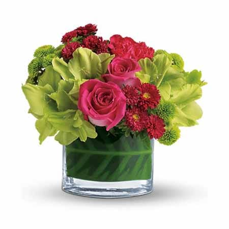 Pink rose bouquet with same day flower delivery at Send Flowers