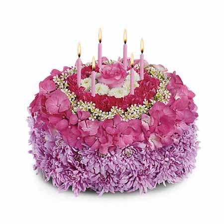 Flowers birthday cake and flower birthday cake delivery from send flowers com