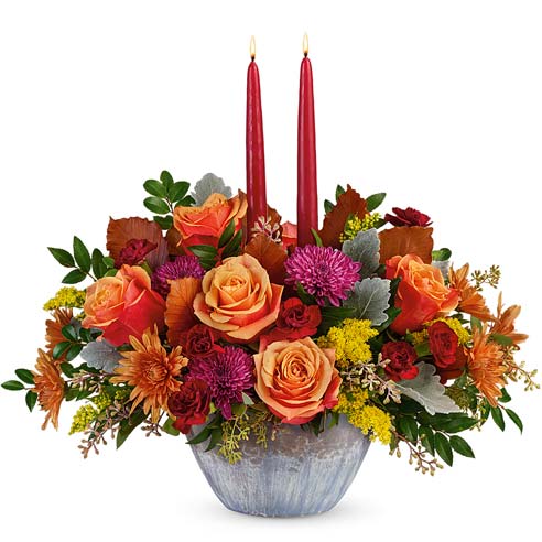 Cherished Memories Thanksgiving Centerpiece