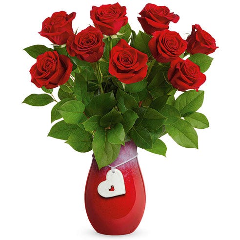 Forever My Valentine Rose Bouquet
