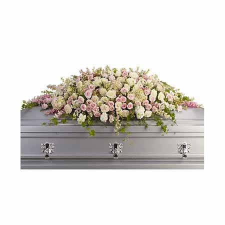 White standing spray at send flowers who has cheap funeral flowers