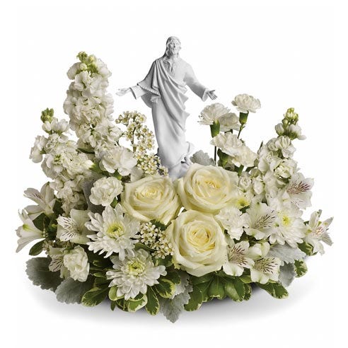 white rose sympathy flower bouquet, send sympathy flowers today
