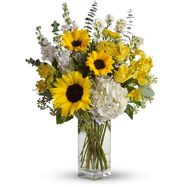 Serene Sunflower Bouquet