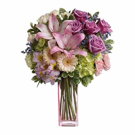 Pastel flowers bouquet of flowers online with free delivery flowers