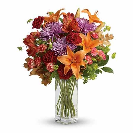 Send flowers selling orange bouquets with same day flower delivery