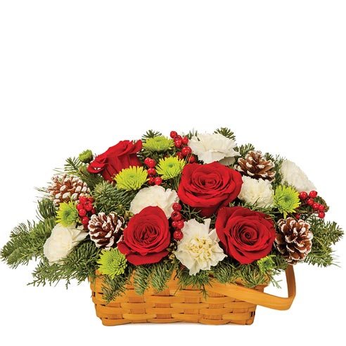 Warm Hearts And Hearths Basket At Send Flowers