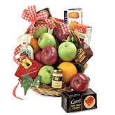 Gourmet Apples Fruit Basket 