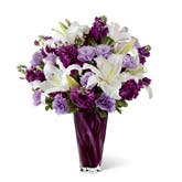 Purple And Lavender Flower Bouquet