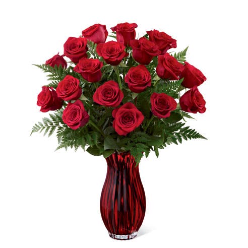 The In Love with Red Roses Bouquet