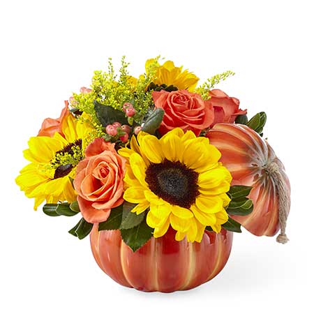 Autumn Pumpkin Patch Bouquet