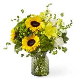 Snapdragon And Sunflowers Bouquet