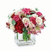 Elegant Pink Modern Flower Bouquet