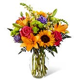Fall Sunburst Sunflower Bouquet