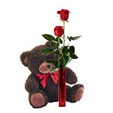 send flowers and bear