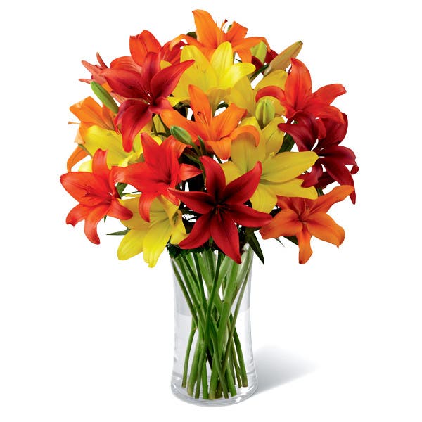 Changing Colors Lily Bouquet