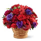 Kentucky Derby Red Hat Society Bouquet