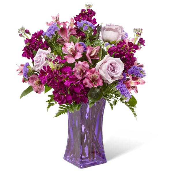 Purple Mixed Floral Bouquet