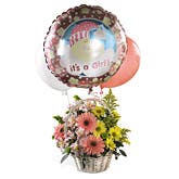My Girl Flower and Balloons Bouquet
